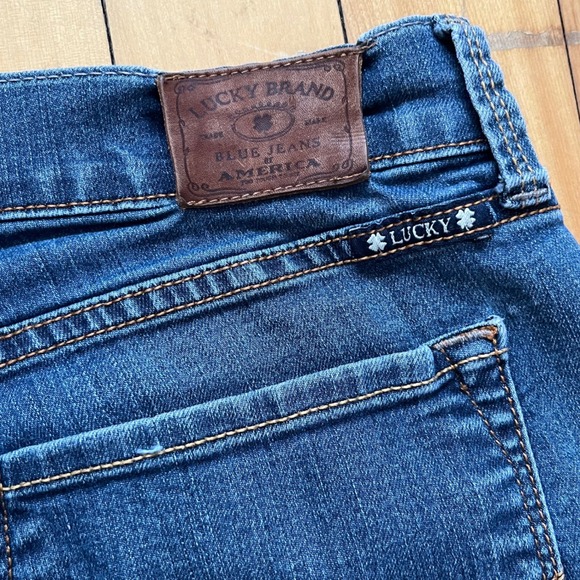 Lucky Brand Sofia Skinny Jeans Dark Wash Size 10 / 30 Ankle - Picture 7 of 8